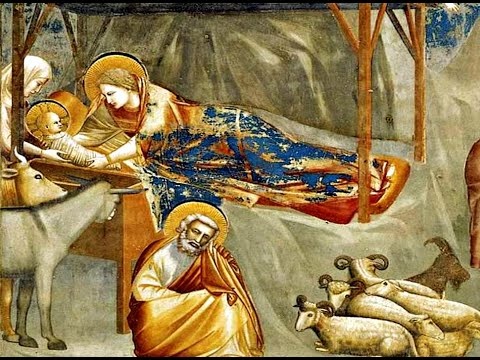 Рождество Христово – фреска Джотто ди Бондоне. 