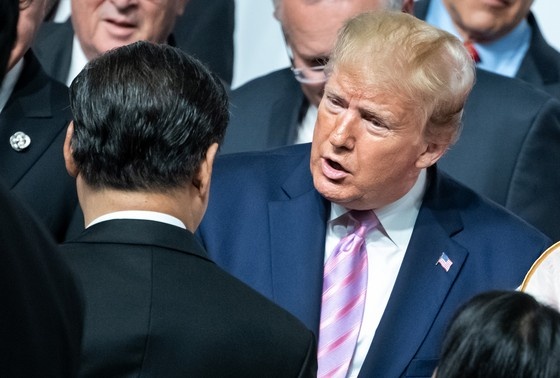    Дональд Трамп и Си Цзиньпин