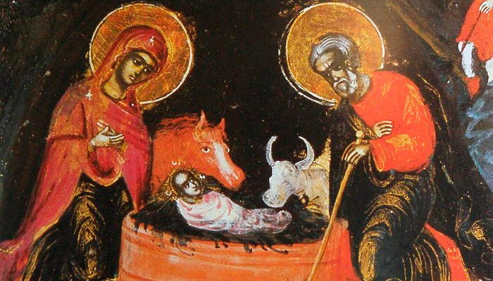 Христос в яслях. Фото: соцсети