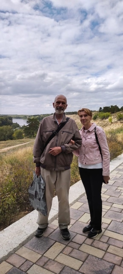 Поланник Небес Сергей-Тимур, Тамаровский Сергей Васильевич с женой Лилией
