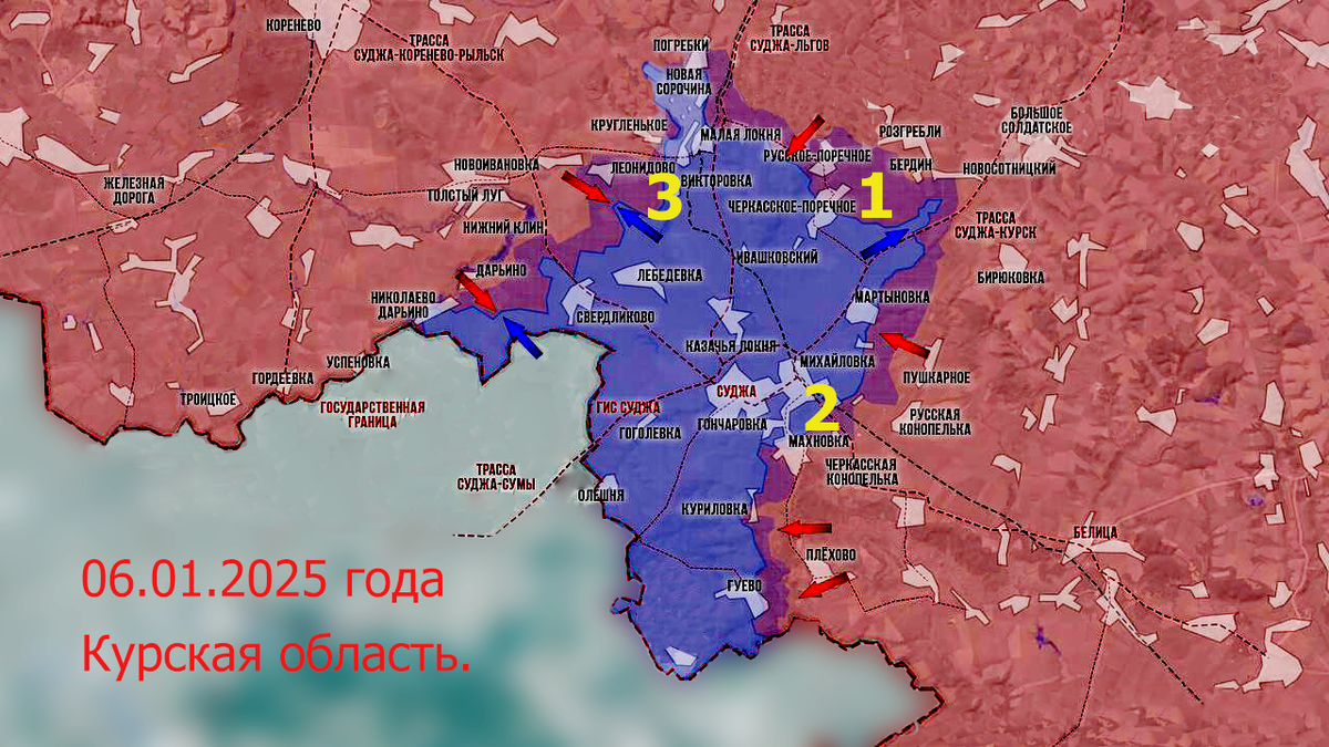 Общая карта.