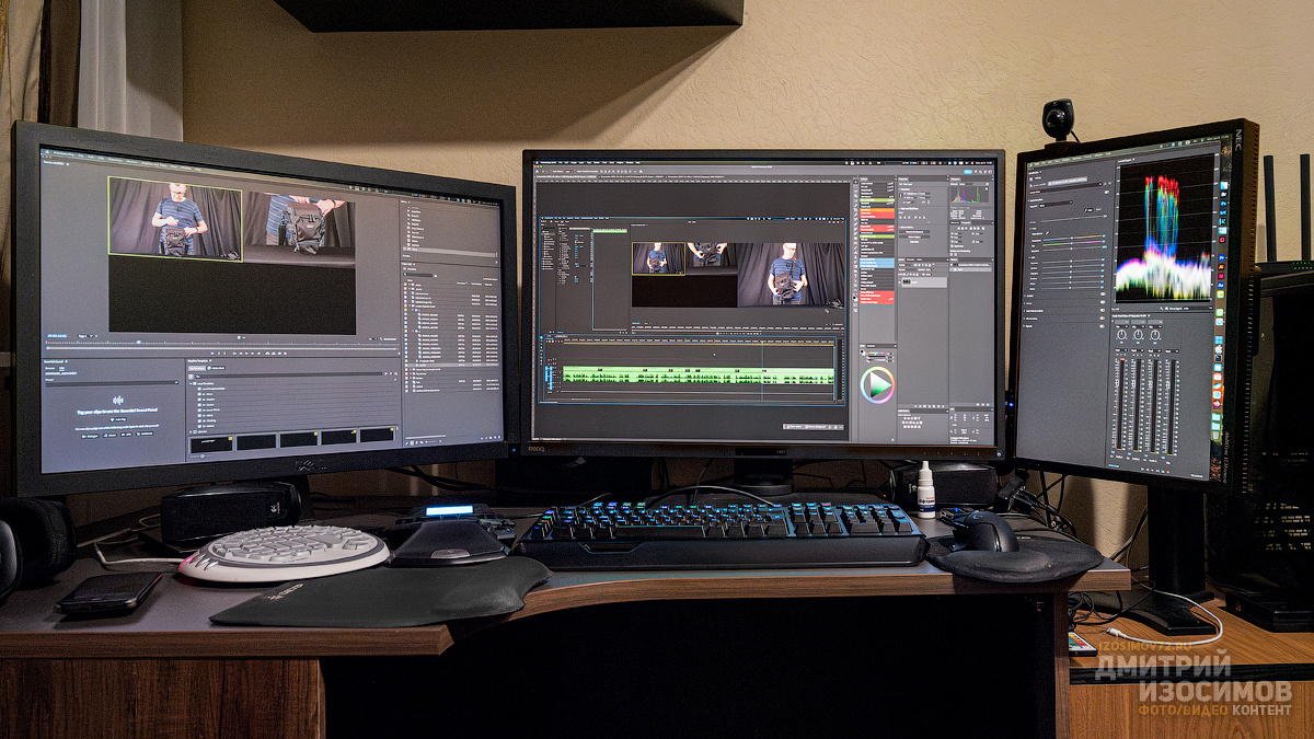  Слева-направо: Dell U2711, BenQ PD3200U, Nec 2090Uxi