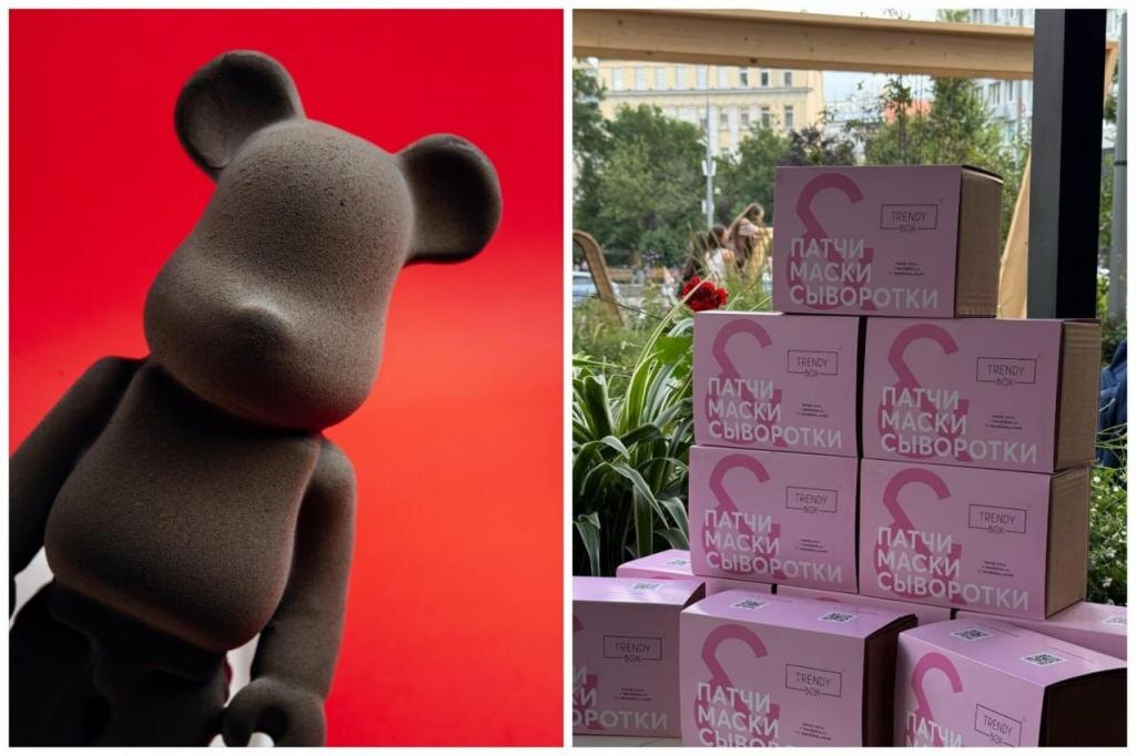 Десерт-коллаборация ресторана RedBox и косметического бренда Trendy Box