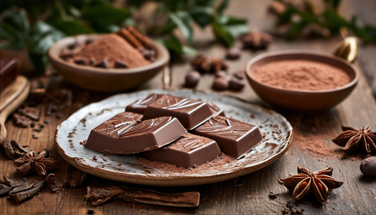 Шоколад из какао-порошка с молоком