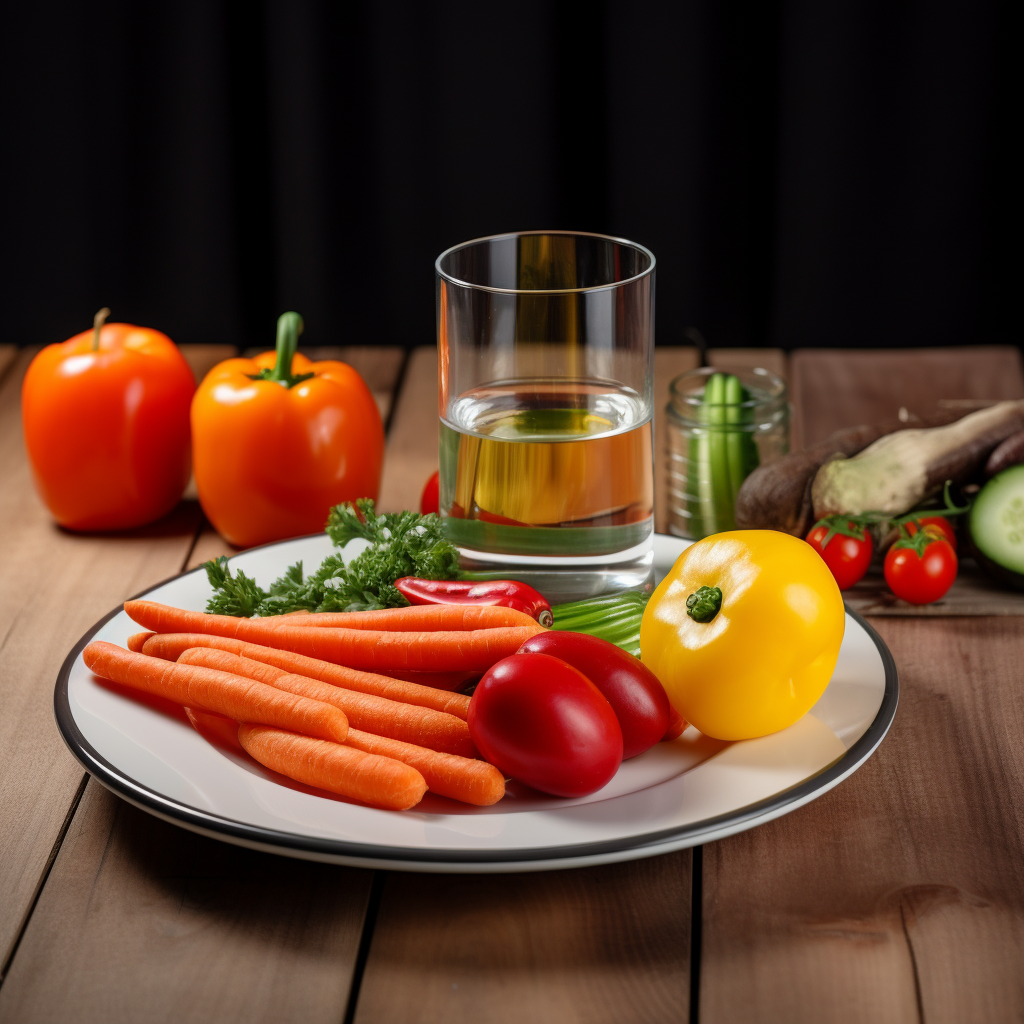 
Питание для здоровья капилляров: свежие овощи и соки
