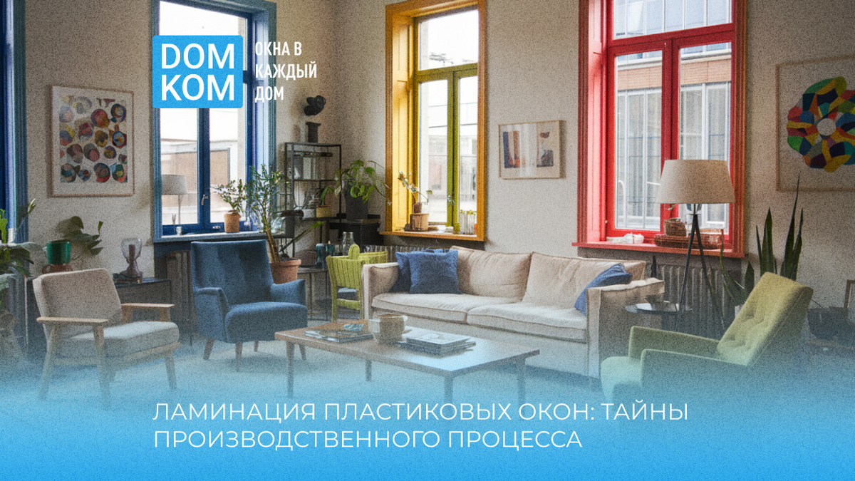 Купить ламинированные окна ПВХ в Москве