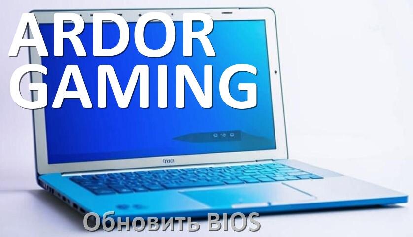 
Как на ноутбуке ARDOR GAMING обновить BIOS с флешки и прошить новую версию