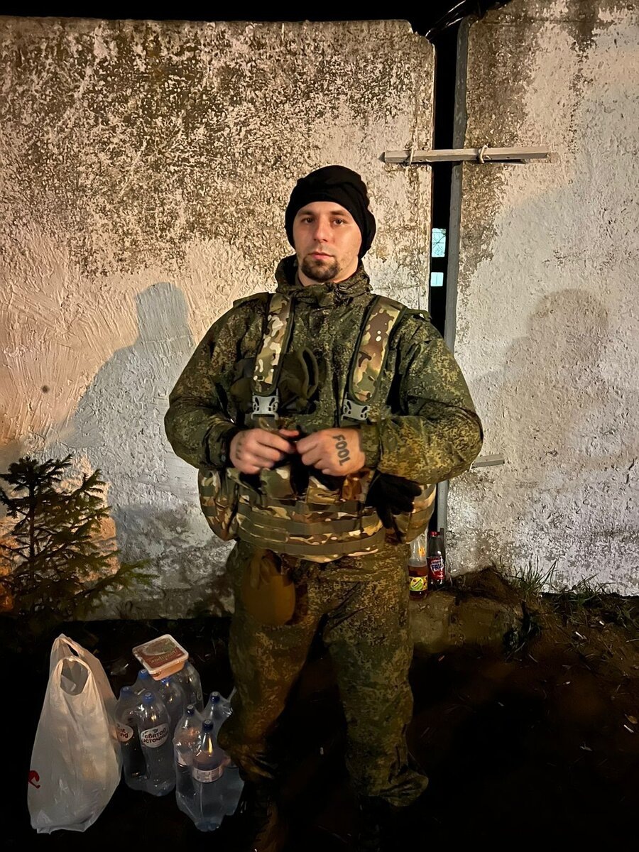 Никита Гордовский ушёл добровольцем 