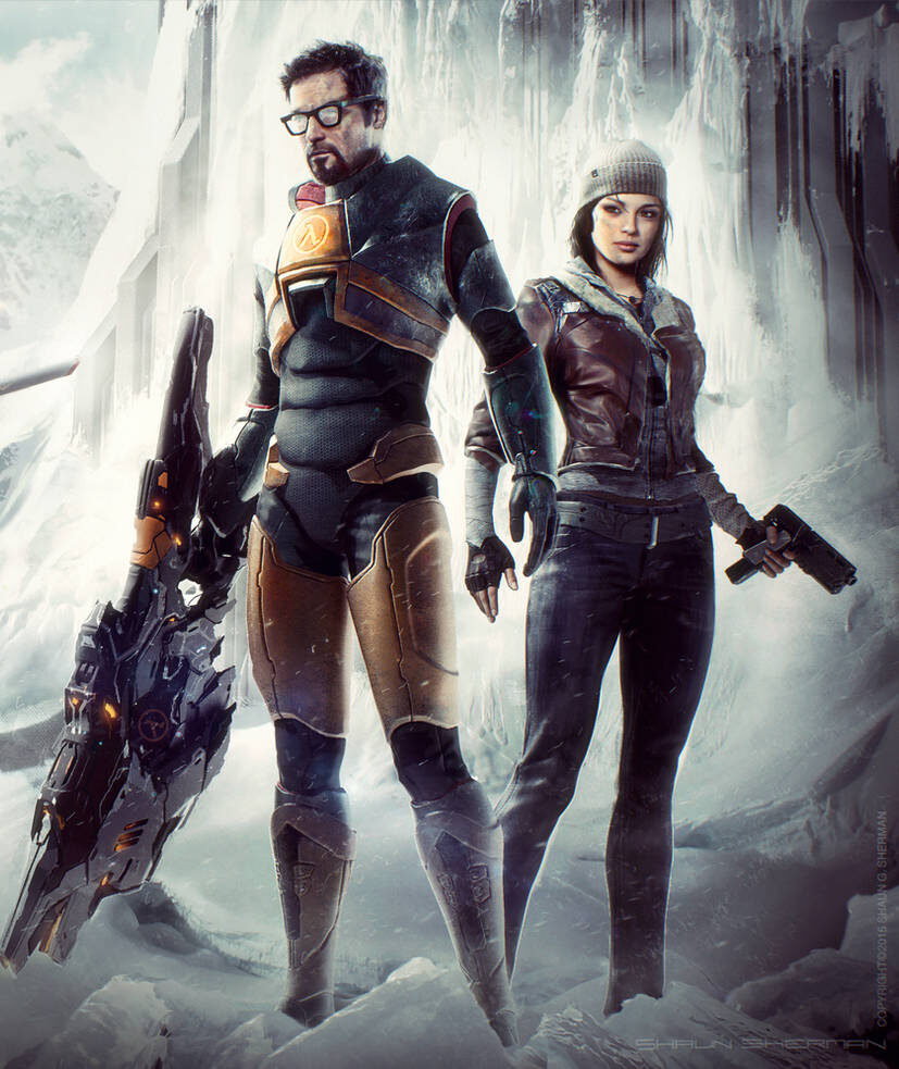 Halflife 3 FanArt by  ShaunSherman