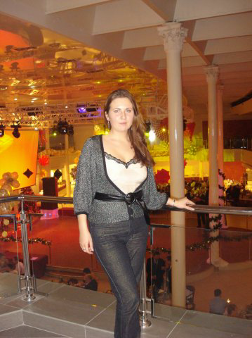 На корпоративе в банке. Фото примерно того времени 