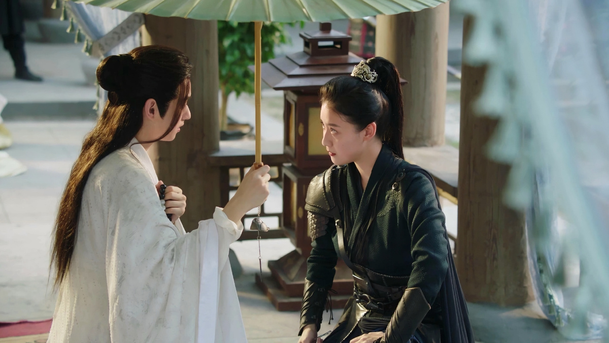 Кадр из китайской дорамы «Генерал, я ваш покорный слуга»