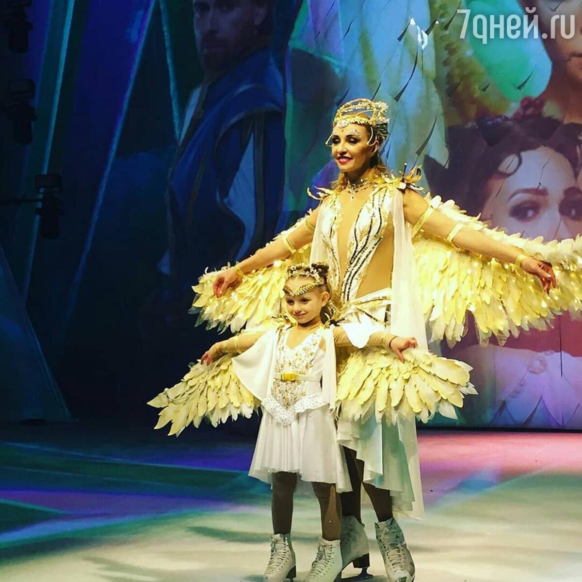    Татьяна Навка с дочерью Надеждой Инстаграм