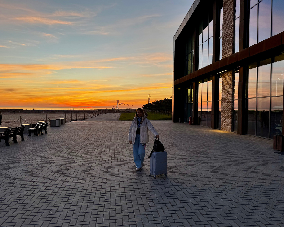 Махачкала. Отель MARWA. Январь 2025 год. Фото автора.