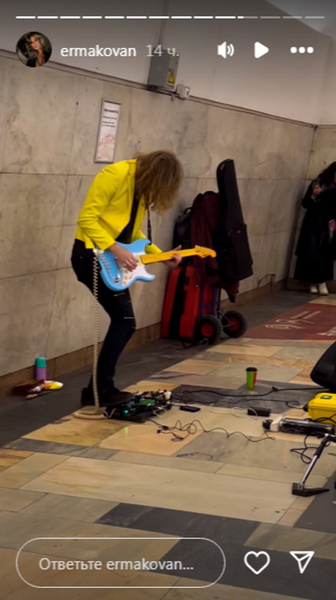 Надежда Ермакова спустилась в метро. Фото: соцсети