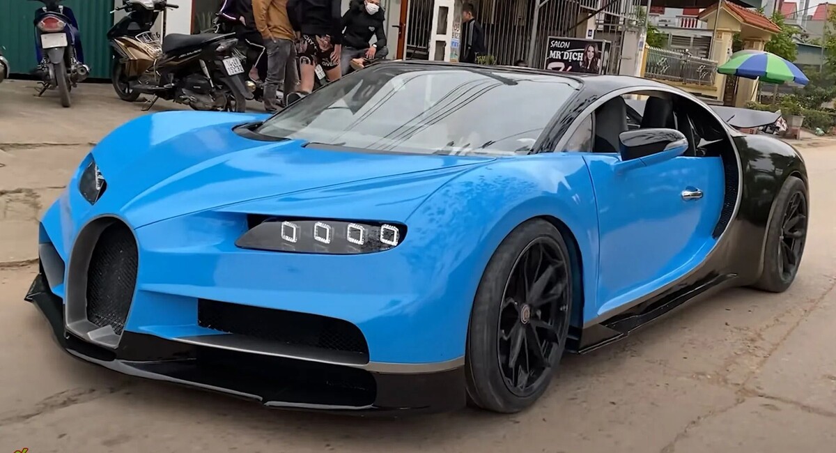 Реплика Bugatti Chiron из Вьетнама