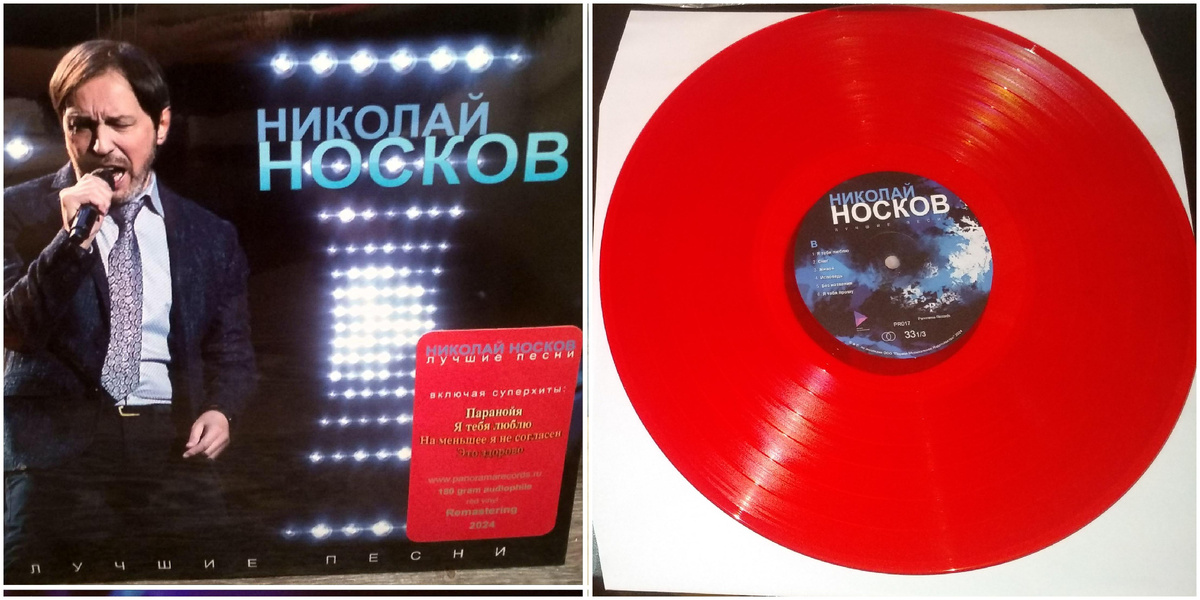 Виниловая пластинка Николай Носков Лучшие песни 2024