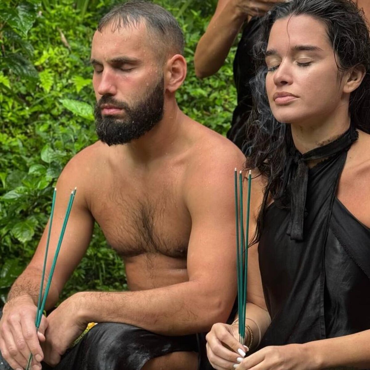    Ксения Бородина и Николай Сердюков Соцсети