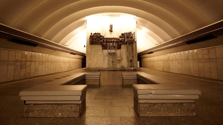    Станция метро Обухово Автор фото: Иванов Евгений