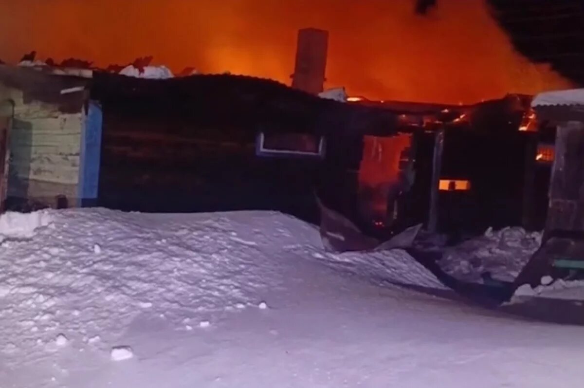    Жители посёлка уверены, что магазин поджёг их односельчанин