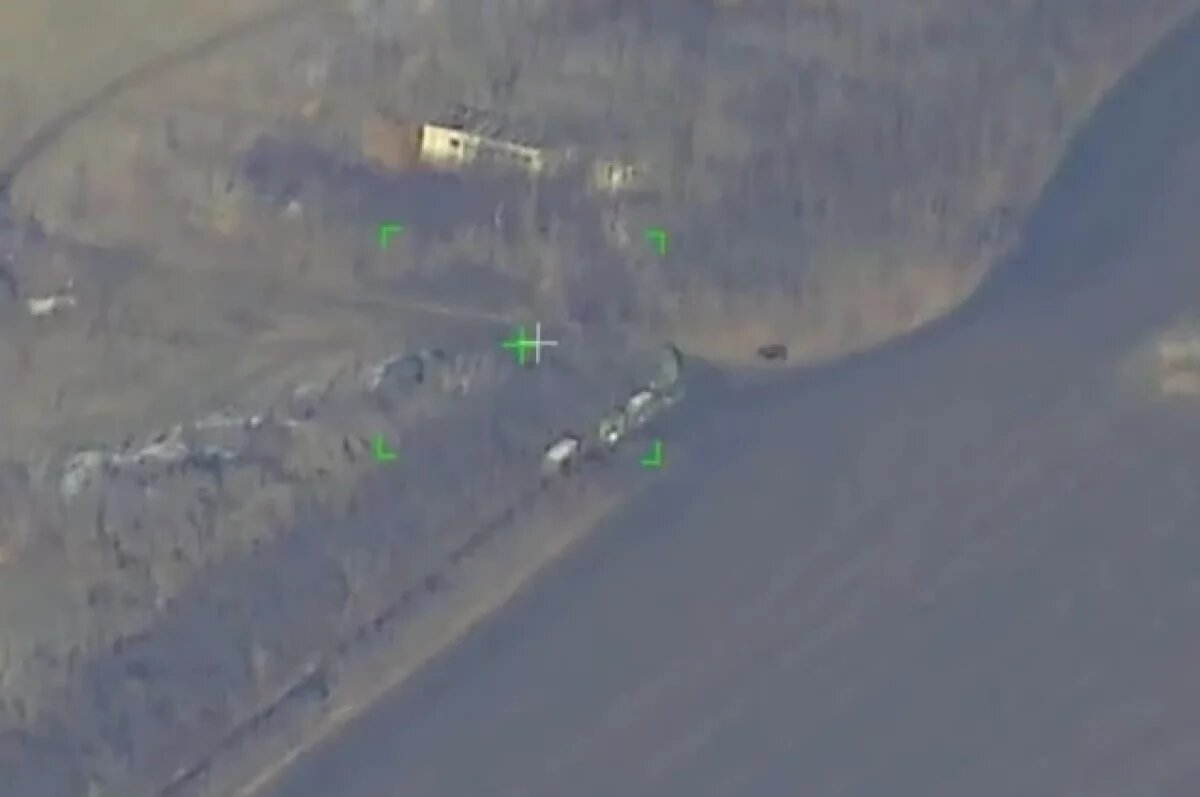    Появилось видео с ударом «Искандера» по ЗРК ВСУ в Днепропетровской области