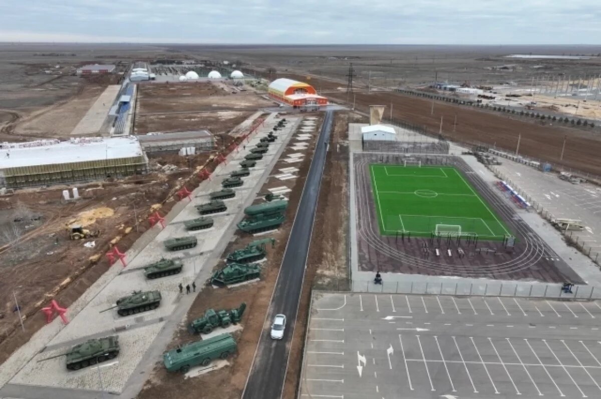    Под Волгоградом в год 80-летия Победы открыли ФОК и корпус «Юного ястреба»