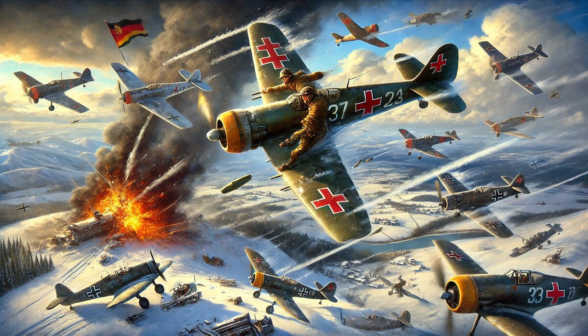 Так себе эту историю представляет ИИ