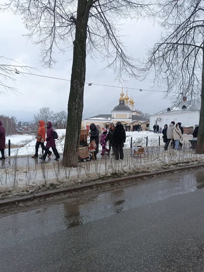 Фото автора.  На подходе к кремлю.