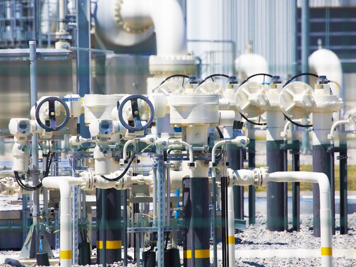    Центрально-европейский газовый хаб в Баумгартене© РИА Новости . Стрингер