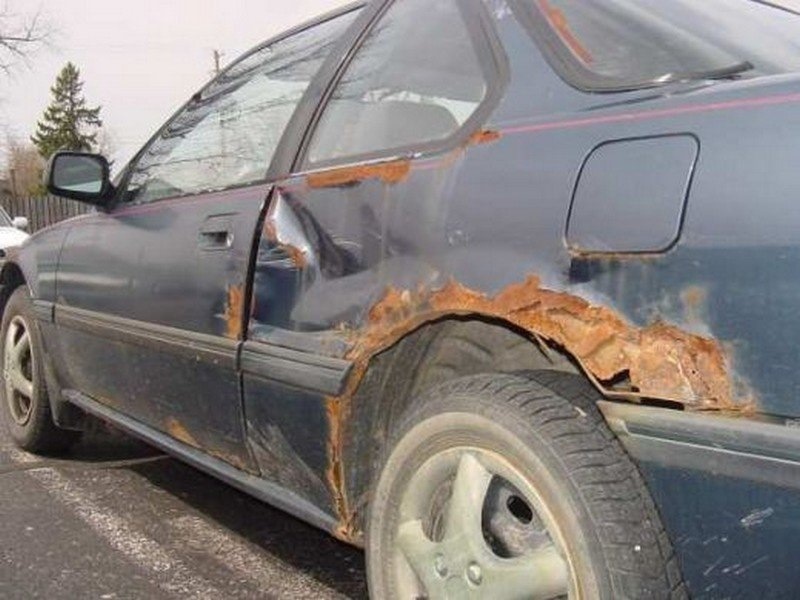 Коррозия автомобиля