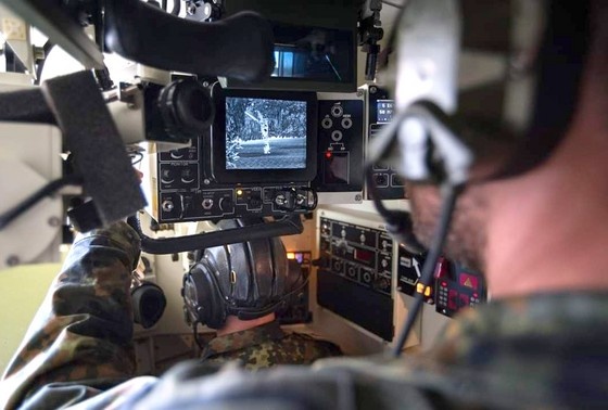    Военнослужащие Вооруженных сил Украины в зоне боевых действий