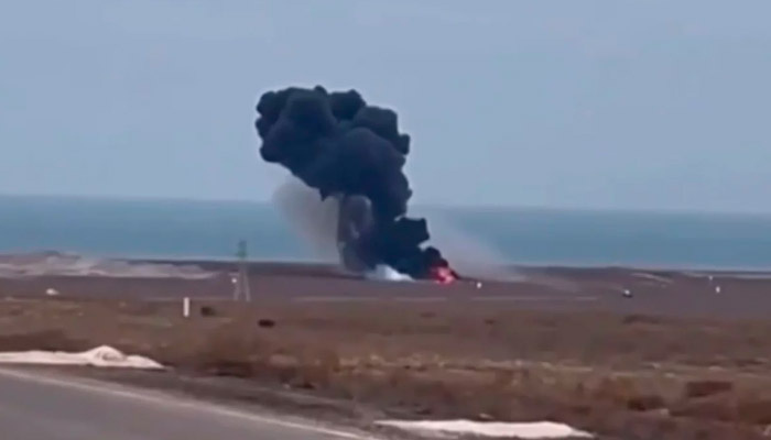 Сформирована межгосударственная комиссия по расследованию авиакатастрофы. Фото: кадр из видео