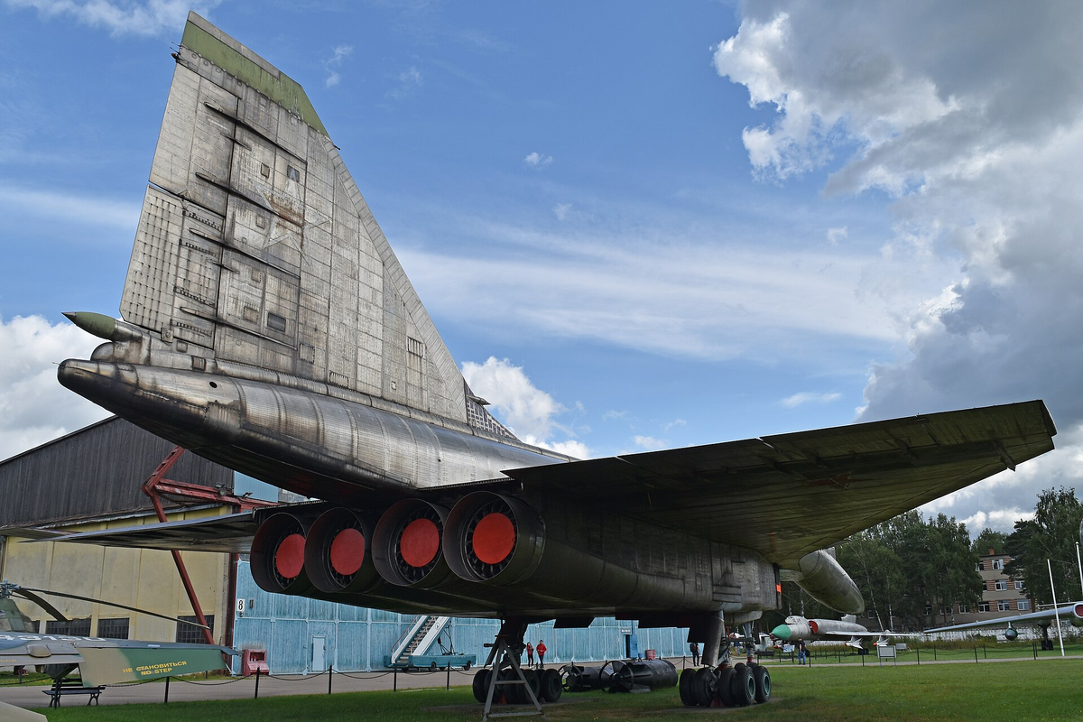 Силовая устновка, крыло и вертикальное оперение