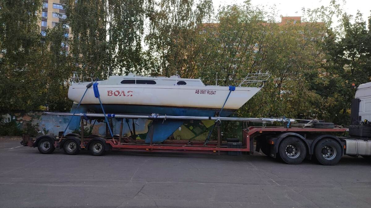Яхта классса CARTER-30 в Москве