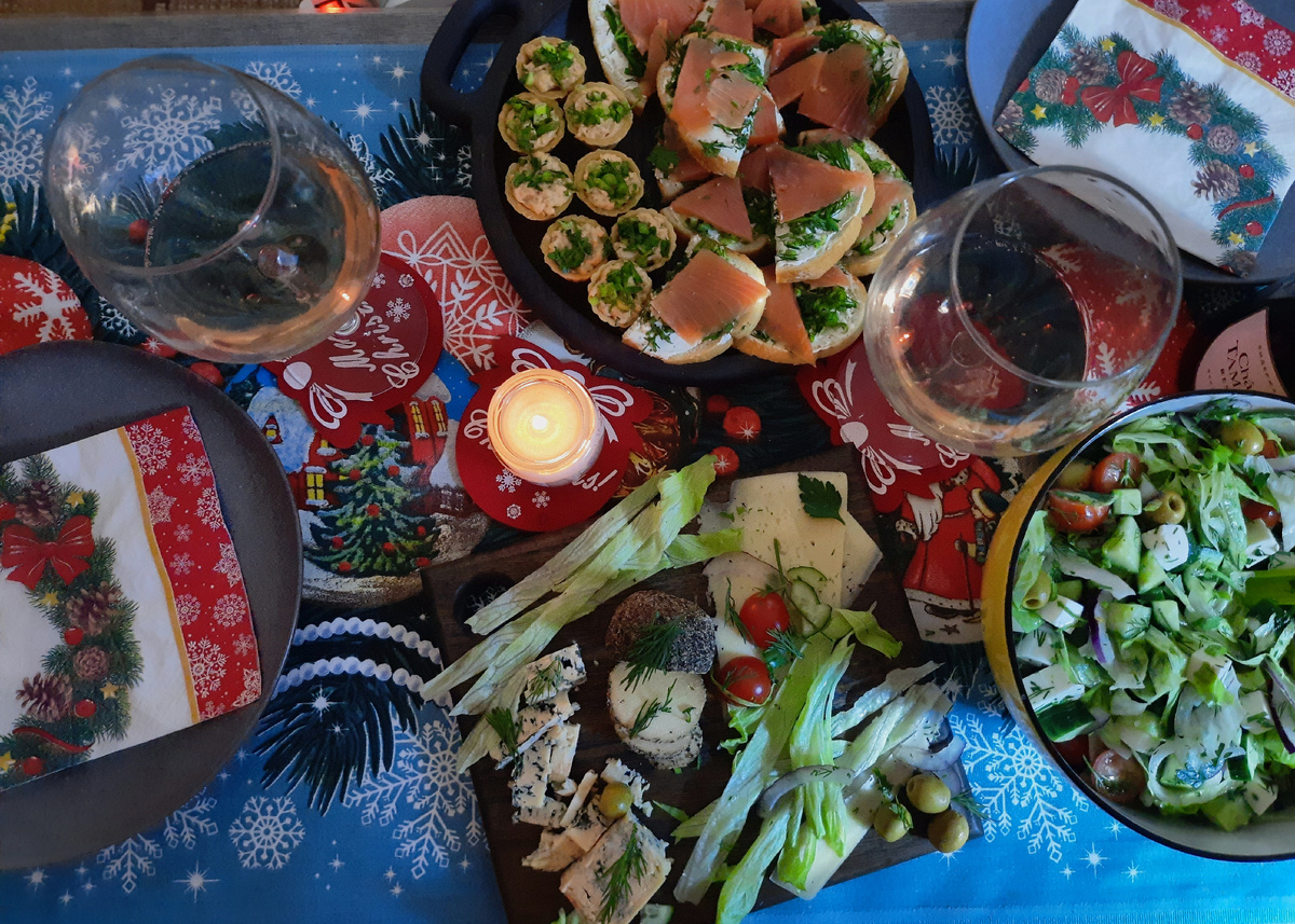 Наш праздничный ужин 