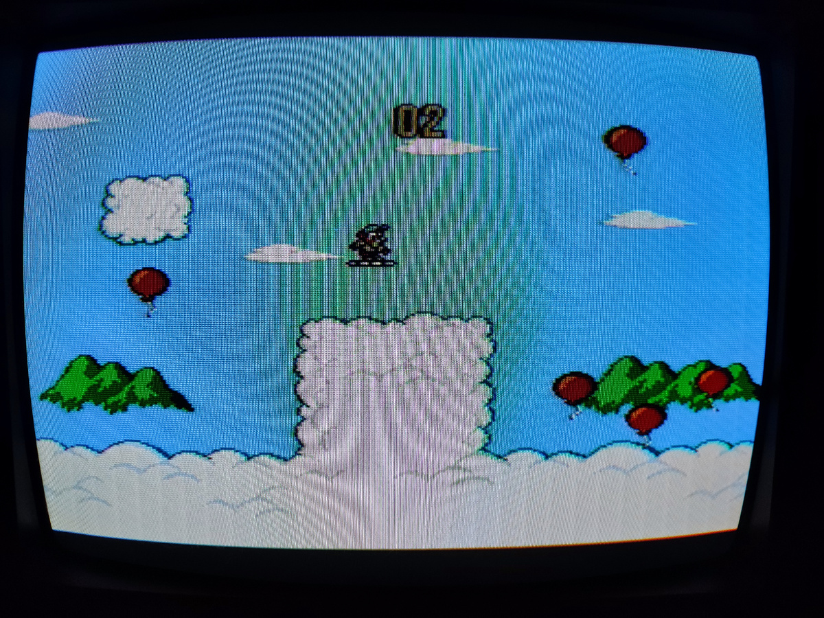 Фото сделаны мной. На фото игра "Чудеса на виражах". Оригинал игры "TaleSpin" был разработан Capcom и издан Capcom, Mattel в 1992г. для платформ NES, Game Boy. Фото демонстрирует начальную заставку игры, а так же общий визуальный фон игры. Подробнее об этом рассказано в статье. Все материалы принадлежат правообладателям и размещены исключительно в информационных целях.