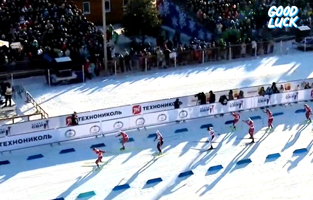 Старт смешанной эстафеты