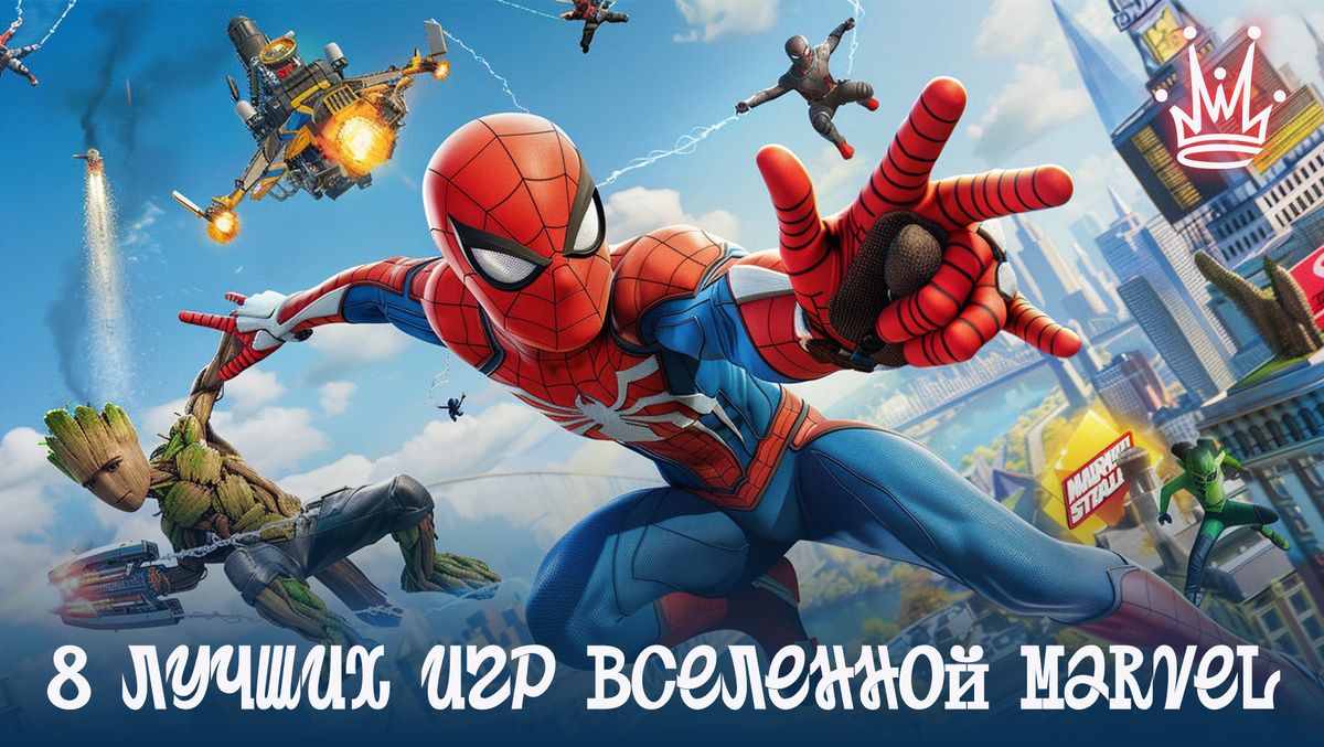 8 лучших современных игр по Вселенной Marvel