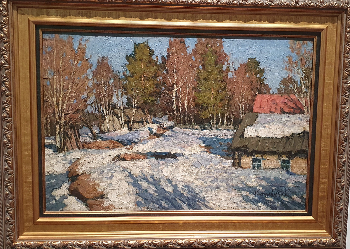П.И. Петровичев. Зима. Солнечный день.