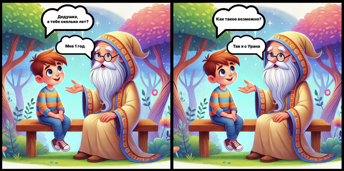 Шуточка от автора канала 