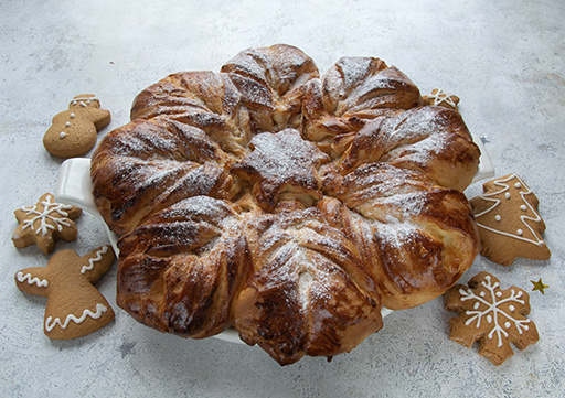 Пирог Рождественская звезда