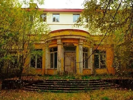 Дом творчества кинематографистов в Болшево незадолго перед сносом...