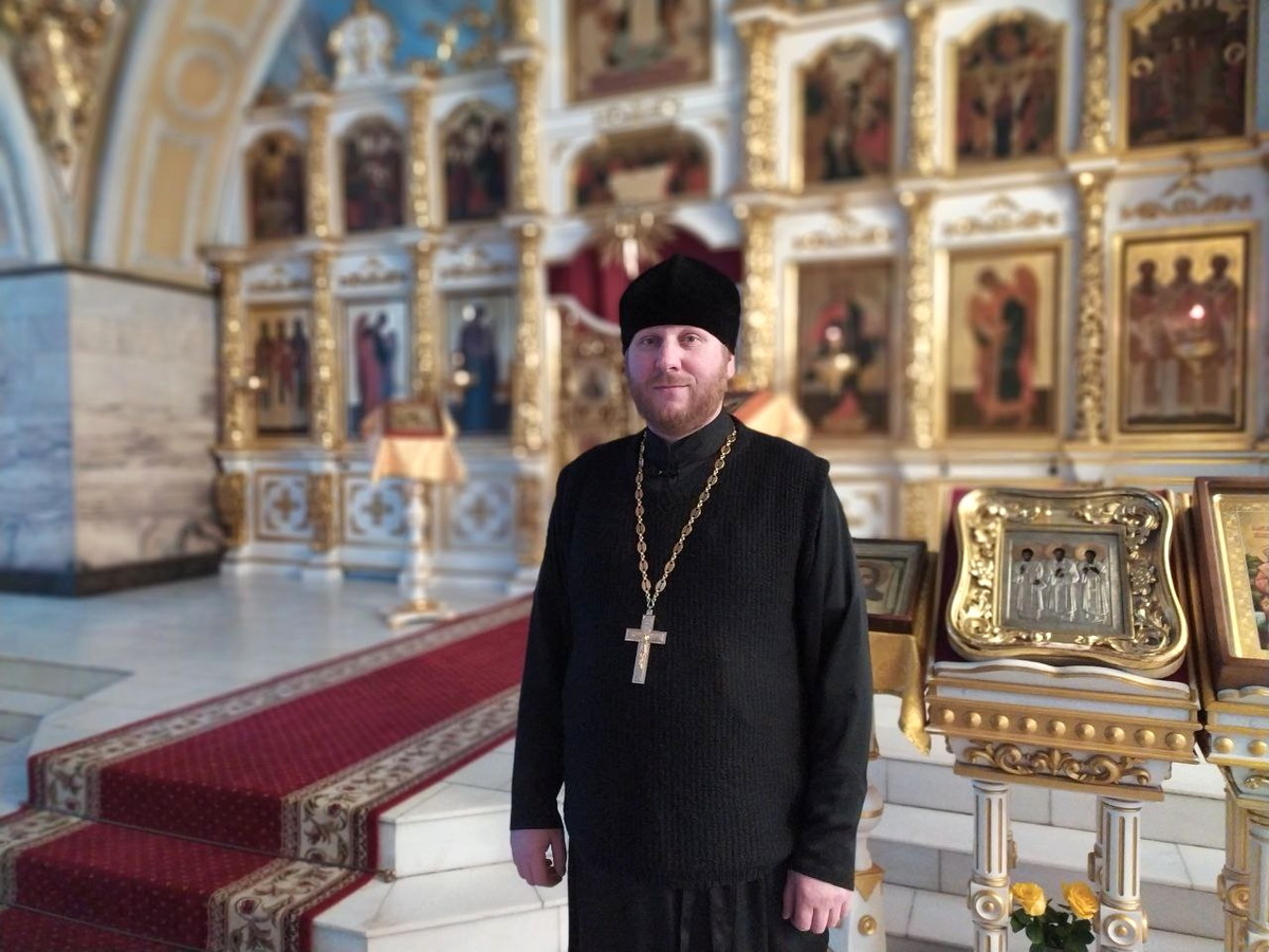  Иерей Валерий Симончик. Трехсвятительский собор г.Могилева 