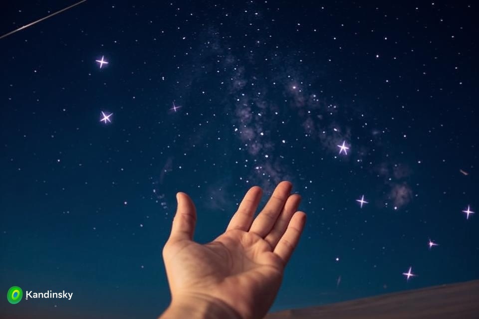 Сегодня удивительный день и такую картинку нарисовал для меня Кандинский