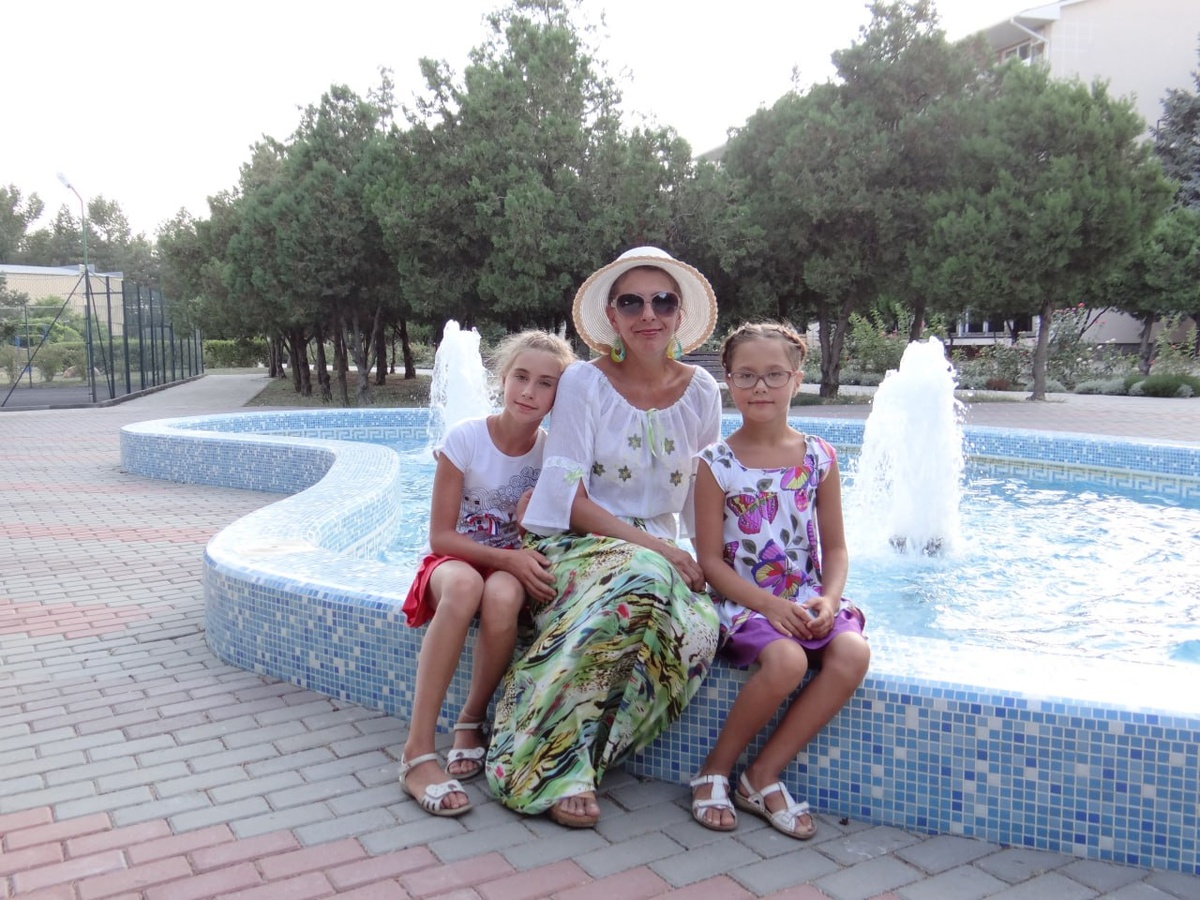 Отдых с дочерьми в Анапе