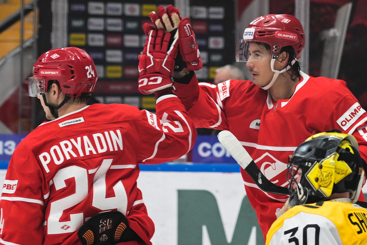 Порядин и Голдобин забили, но Спартак проиграл