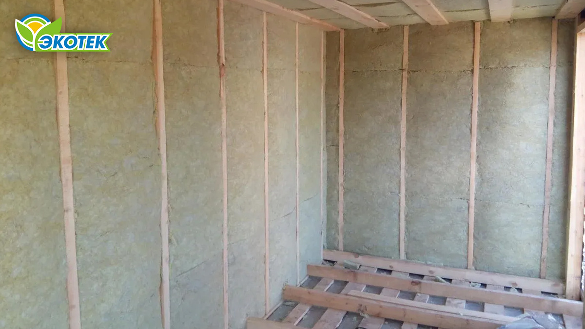Утепляем бытовку своими руками. Экотек