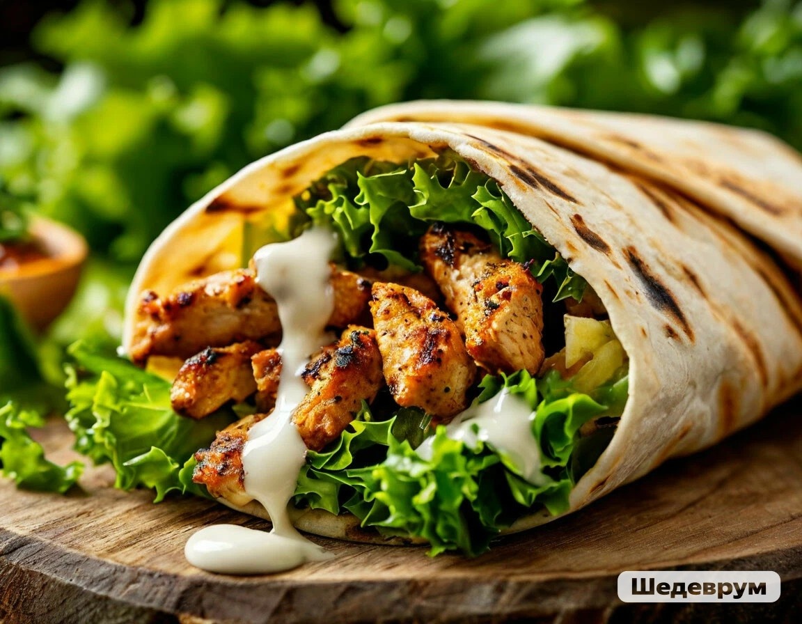 Весь секрет вкусной шаурмы в соусе, который содержит сахар