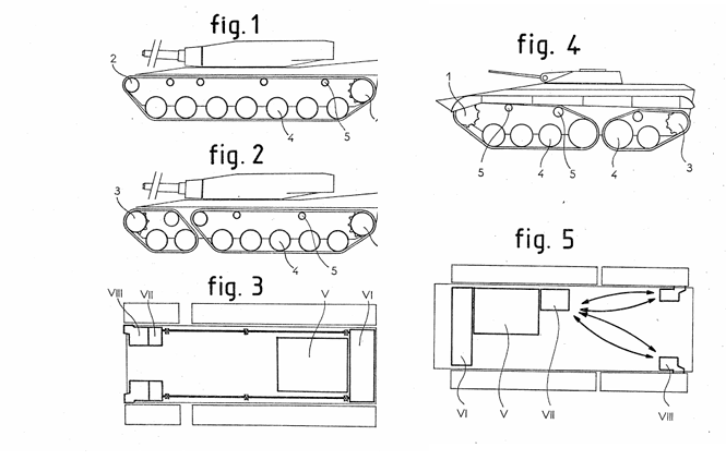 Слева танк, справа БМП.