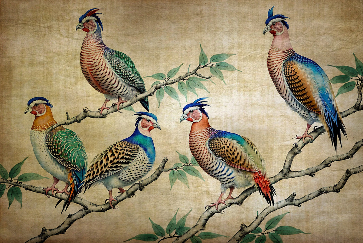 Живопись в стиле Гун би