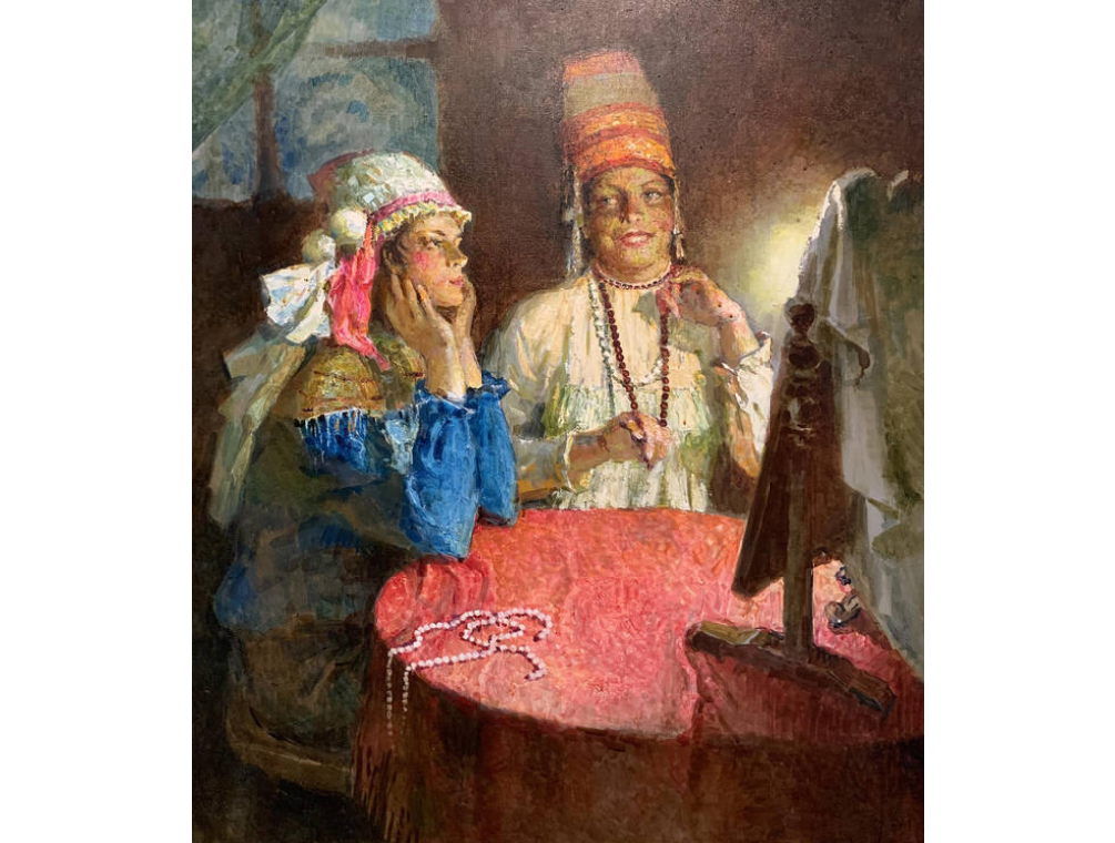 Святочные гадания. Худ. Марат Шанин. 2005 г. 